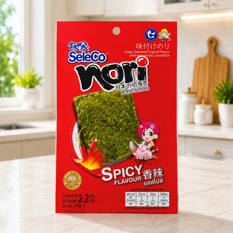 Морская капуста жареная острая Seleco 3,2 г