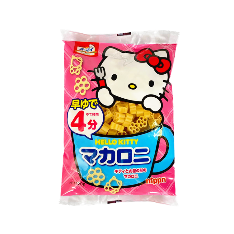 Макароны NISSIN в форме милого котенка и цветов 120 гр. /16