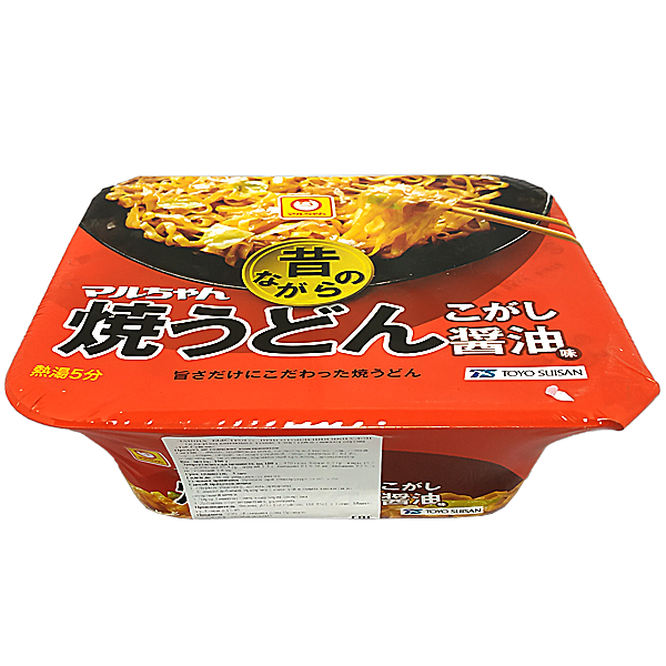 Лапша б\п Яки Удон со стружкой копченого тунца, капустой и соевым соусом TOYOSUISAN, 106 г