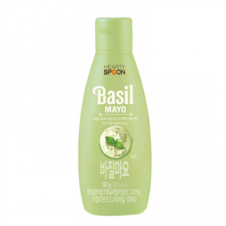 Майонез со вкусом базилика Hearty Spoon, 130 г