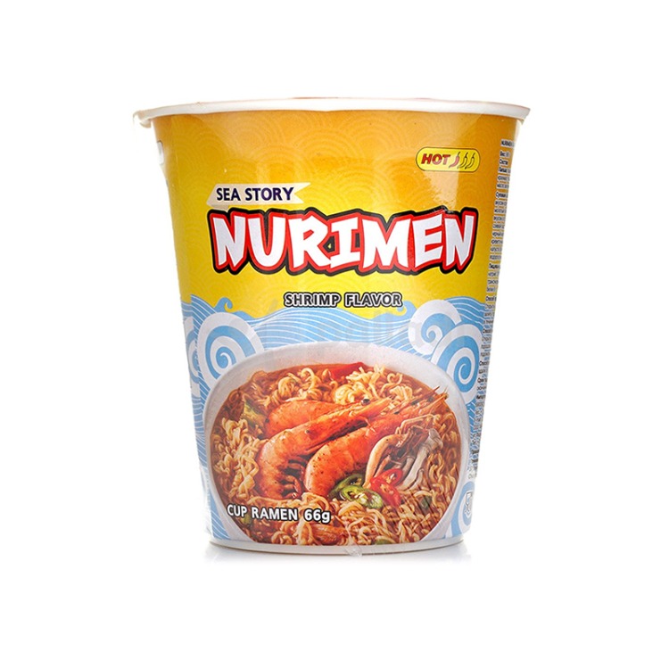 Лапша б\п Нуримен со вкусом креветки, 66 г