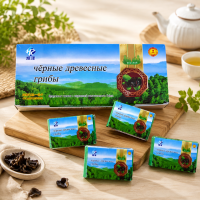 Грибы древесные "Моэр" 2 сорт 20 шт  280 г