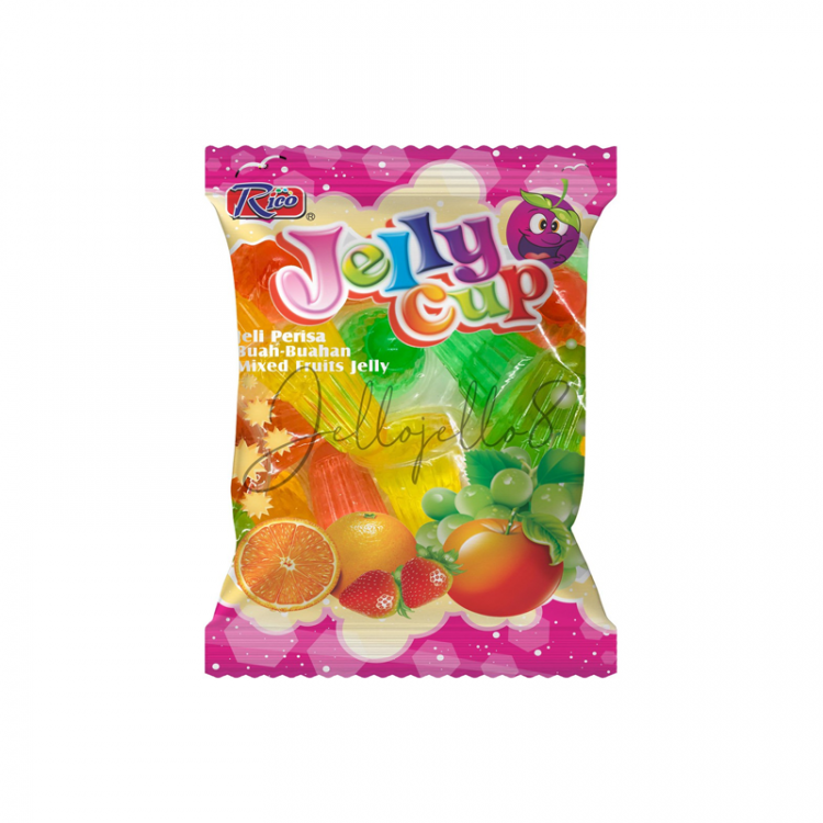 Желе со вкусом Клубники/Винограда/Апельсина/Яблока "Rico", 250 г