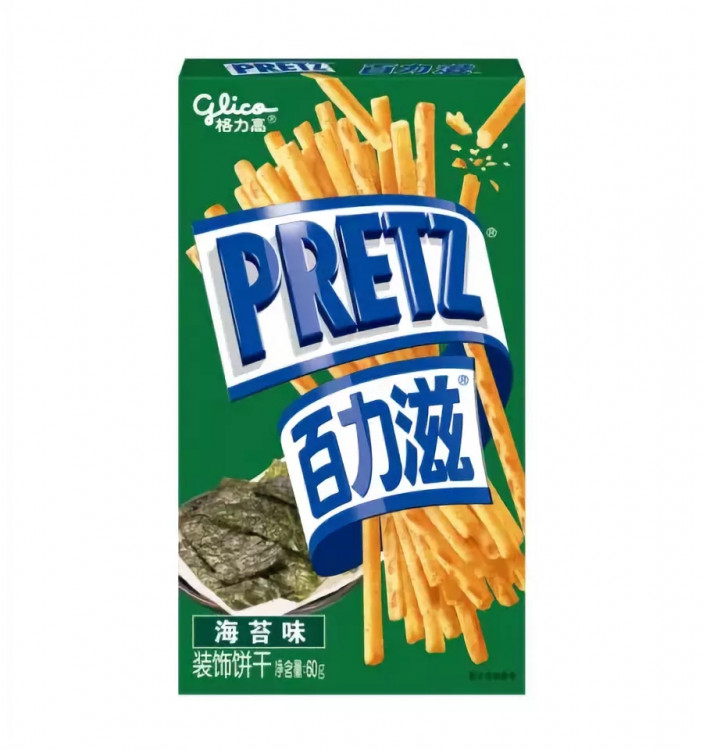 Хлебные палочки Pretz со вкусом нори 45 гр