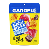 Крекеры со вкусом чёрного трюфеля и ветчины «Ганфу Азия Гурмэ» GANG-FU, 80 г