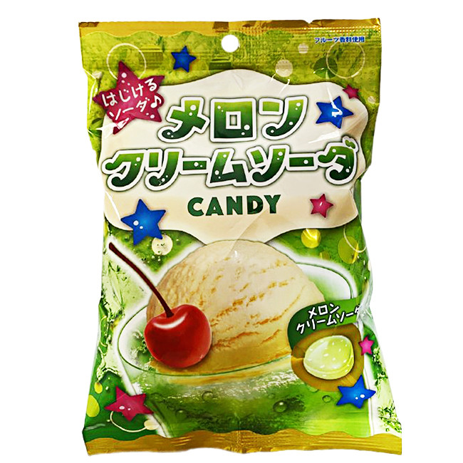 Леденцы "Дынная крем-содовая" "SENJAKU" , 70 гр