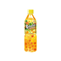 Напиток б/а Bubble чай "Bobaba" со вкусом ананаса и манго, 500 мл