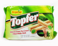 Палочки бисквитные Topfer с зеленым чаем Матча, 100 г