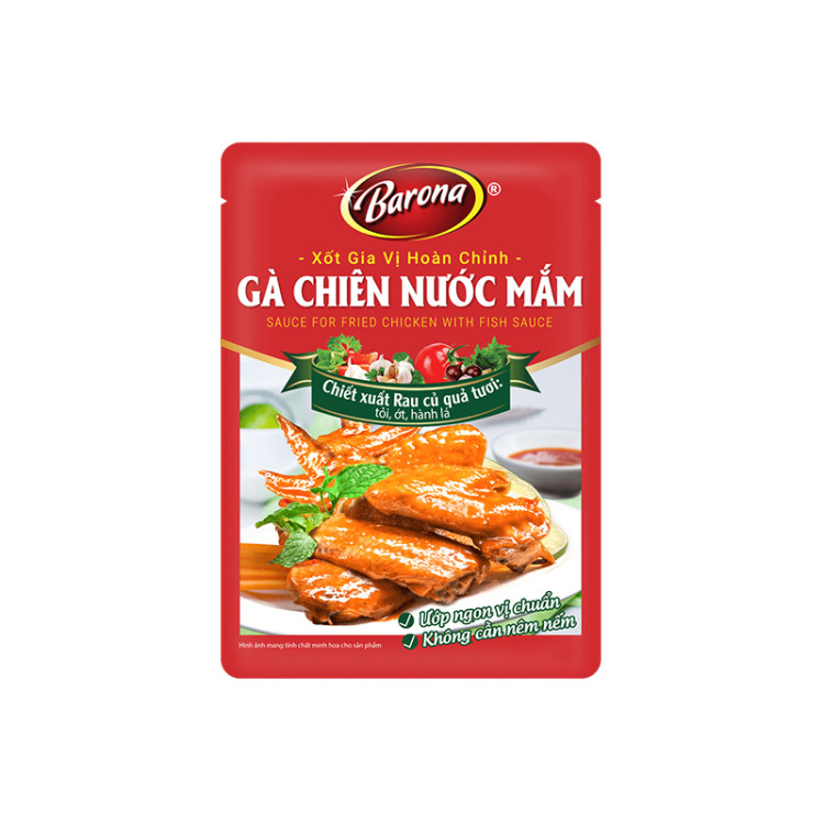 Маринад с рыбным соусом для блюд из курицы Barona, 80 г