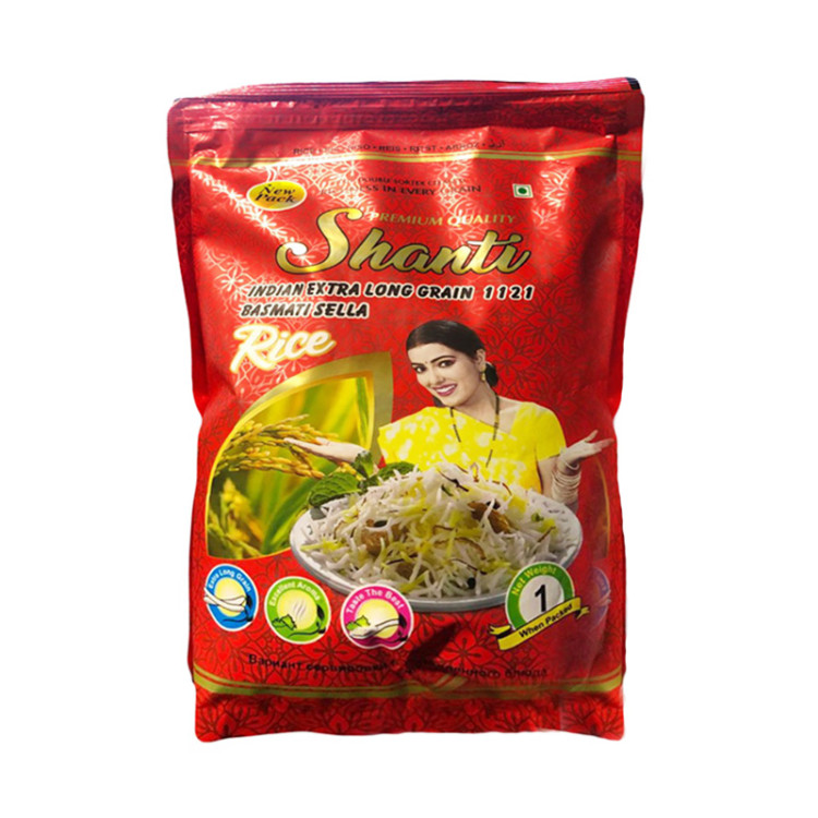 Рис Басмати Селла Shanti, 1 кг