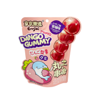 Конфета желейная в форме данго  вкус клубники Guandong, 60 г