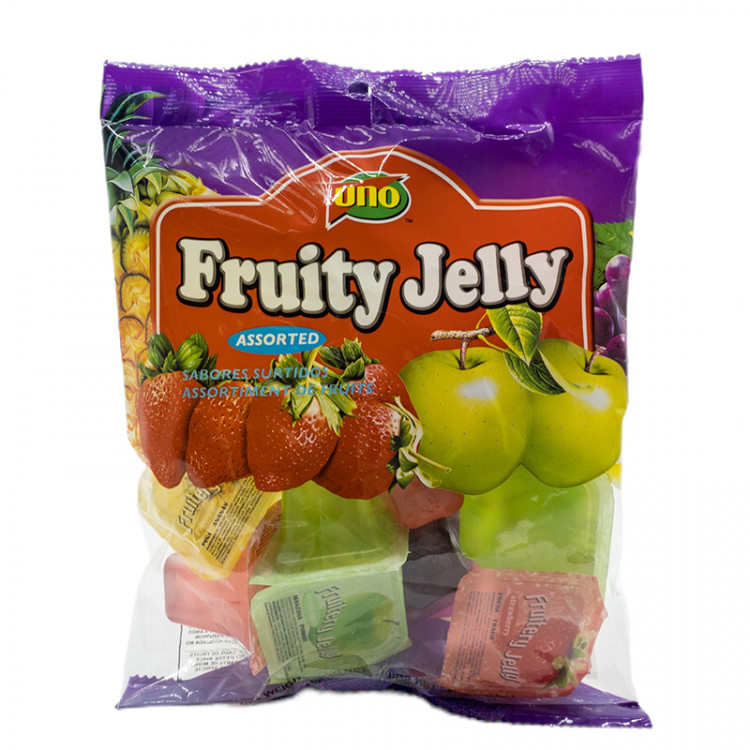 Желе фруктовое Ассорти UNO, 255 гр
