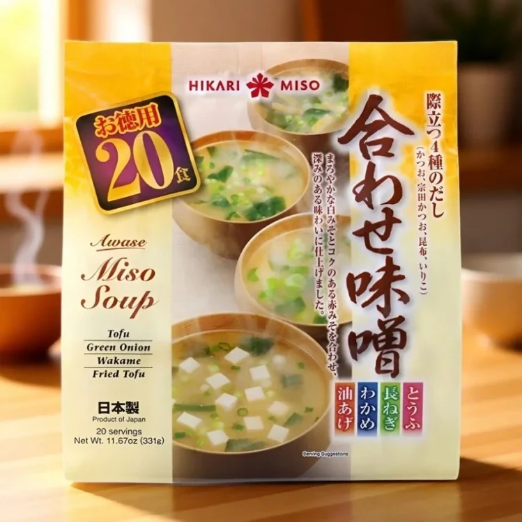 Мисо-суп ассорти 20 порций Hikari Miso 331 г