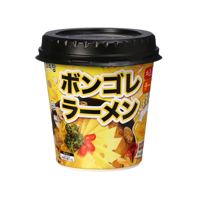 Лапша "Чиз Вонголе Рамен" со вкусом сыра и  моллюсков 56 г (Стакан)