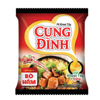 Лапша б/п Cung Dinh со вкусом говядины, 77 г