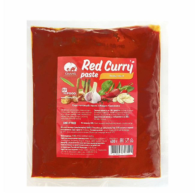 Паста Карри красная Chang, м/у 400 гр