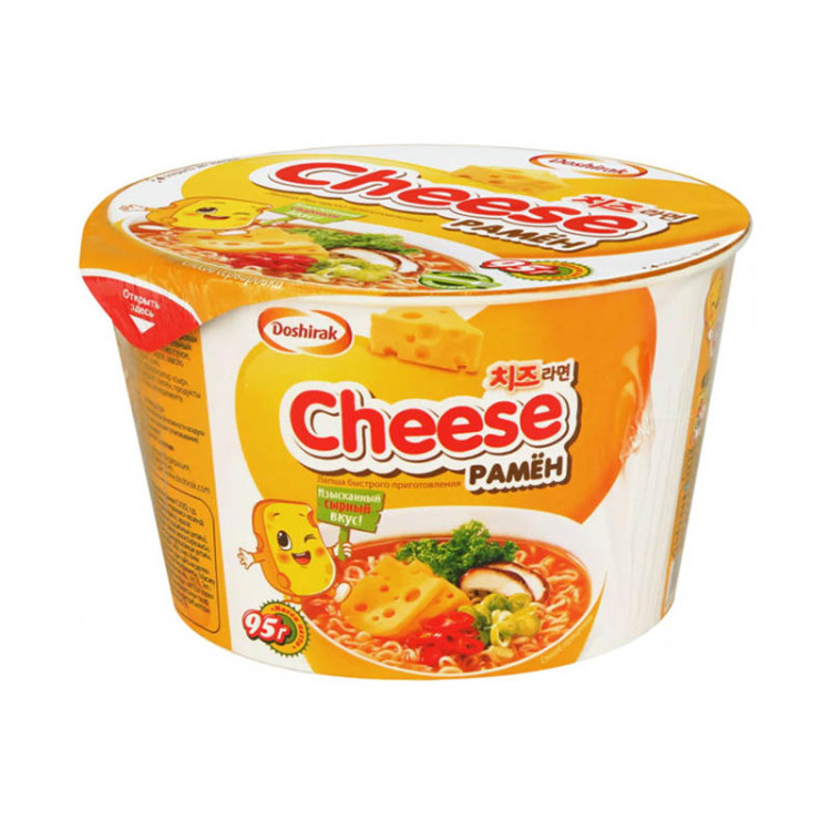 Лапша б\п Чиз Рамен с сыром, 95 гр