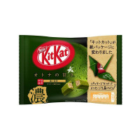 Шоколад Kit Kat со вкусом темного зеленого чая, 140 г