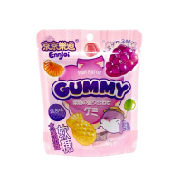 Конфета желейная в форме фруктов,  вкус фруктов Guandong, 50 г