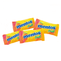 Жевательные конфеты Mentos с фруктовым вкусом, 2,7 г