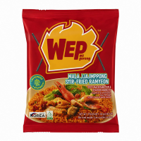 Лапша б/п жареная Рамен со вкусом морепродуктов МЕР, 80 г