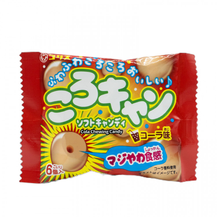 Мягкие конфеты со вкусами: Кола и содовая Coris. 15 гр.