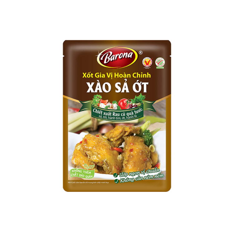 Маринад (соус) для блюд с чили и лемонграссом Barona, 80 г