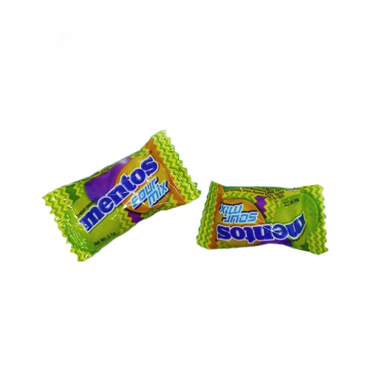 Жевательные конфеты Mentos со вкусом кислых фруктов, 2,7 г