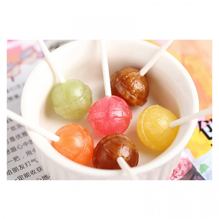 Леденцы на палочке ассорти "Amebow" Ribon, 120 гр