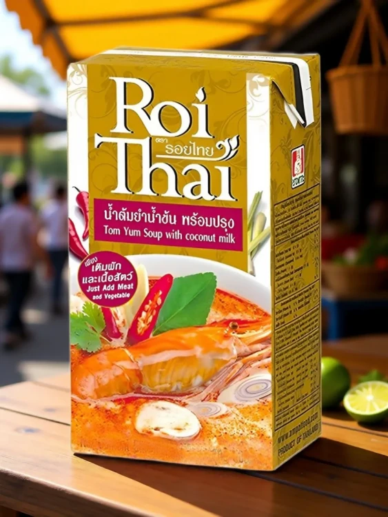Суп "Том Ям" (TOM YUM) с кокосовым молоком, 250 мл