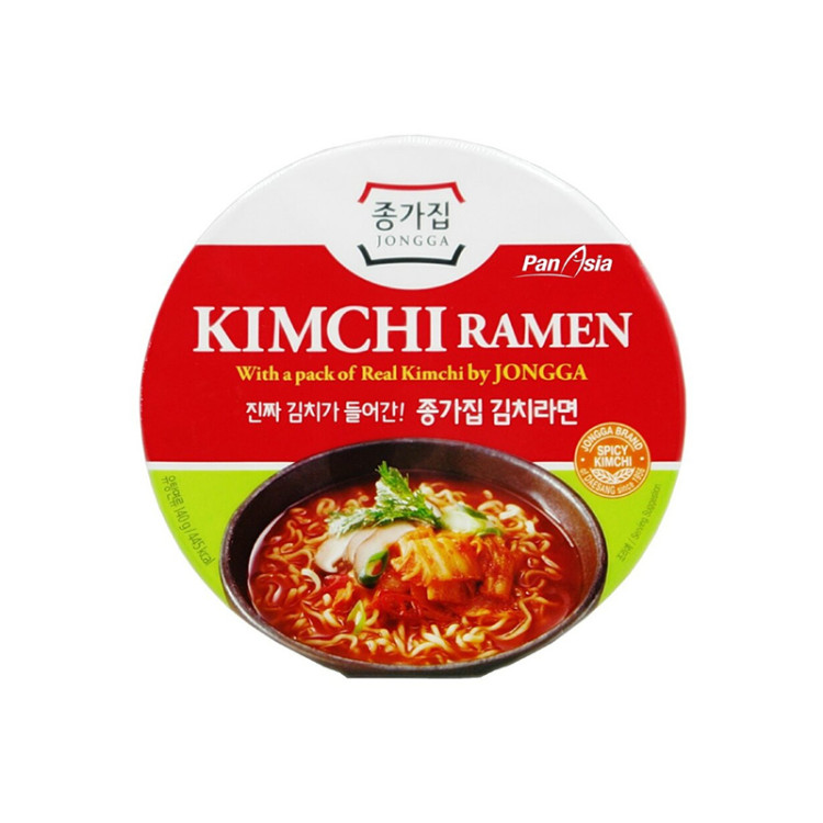 Лапша б\п Кимчи Рамен с натуральной Кимчи, 140 гр