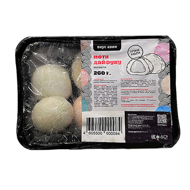 Моти Дайфуку ассорти Вкус Азии,  260 гр т.м. Лепка
