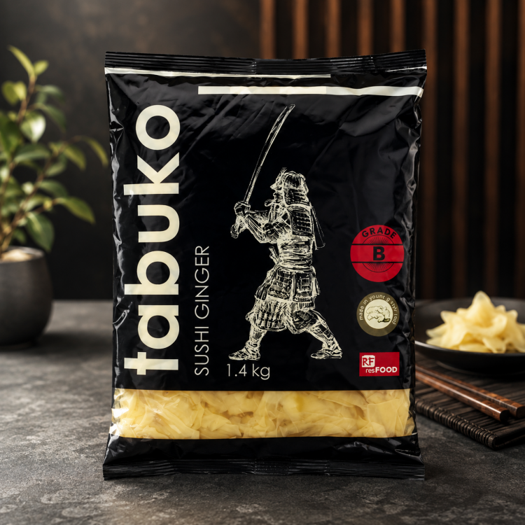 Имбирь маринованный белый Tabuko, 1 кг