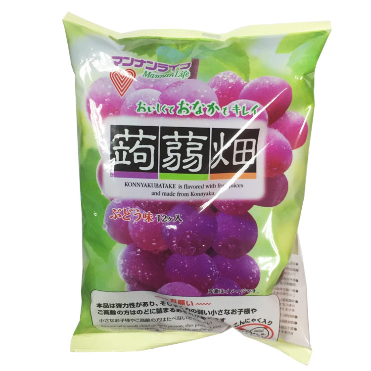 Желе со вкусом темного винограда Mannanlife, 300 гр