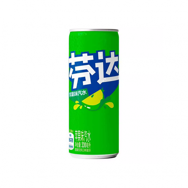 Напиток газированный Fanta green apple, 330 мл