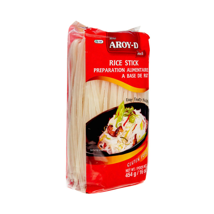 Рисовая лапша 5 мм "Aroy-D", 454 гр