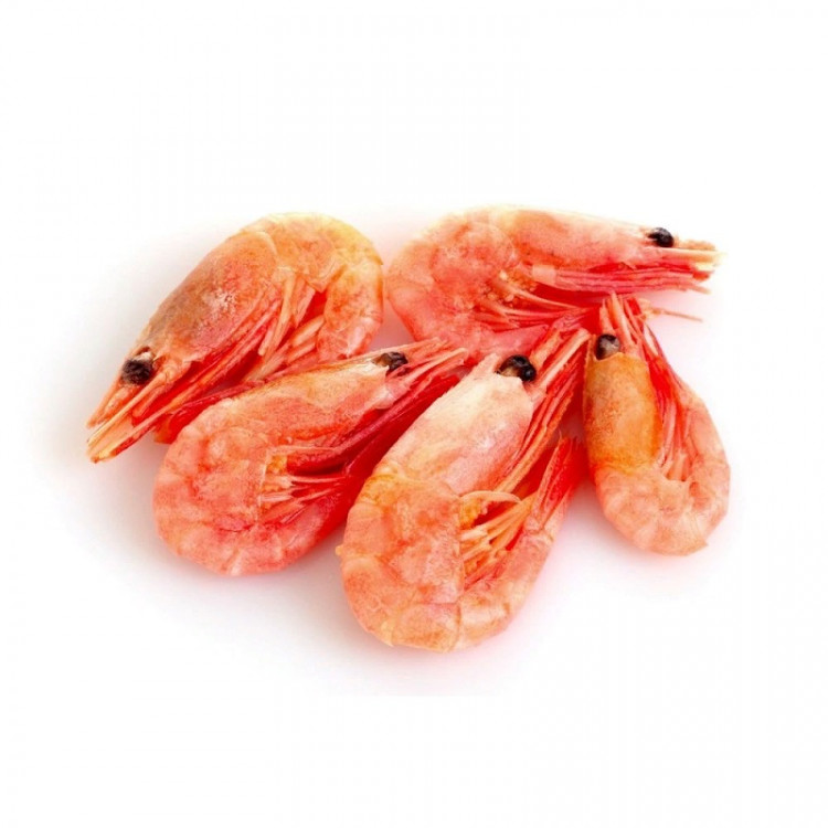 Креветки северные н/р в/м 150+, 400 гр ВЫВОД