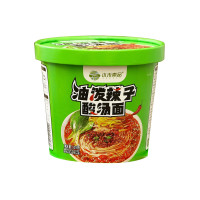 Суп-лапша с маслом чили, кунжутом и арахисовой пастой (зеленый стакан), 119 г