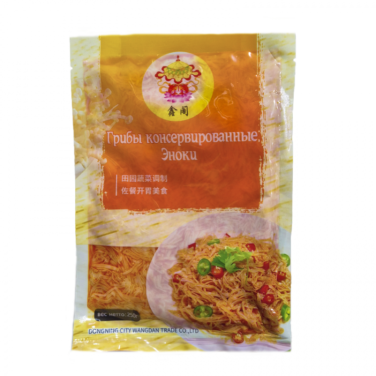 Грибы консерв. Эноки 250 г