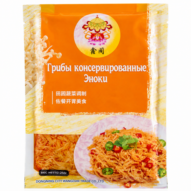 Грибы консерв. Эноки 250 г