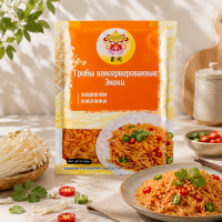 Грибы консерв. Эноки 250 г