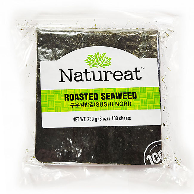 Водоросли нори Natureat, 230 гВЫВОД