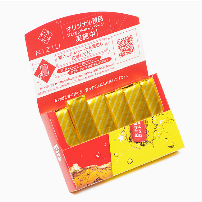 Жевательная резинка Fit's Energy Drink, 24,6 гр