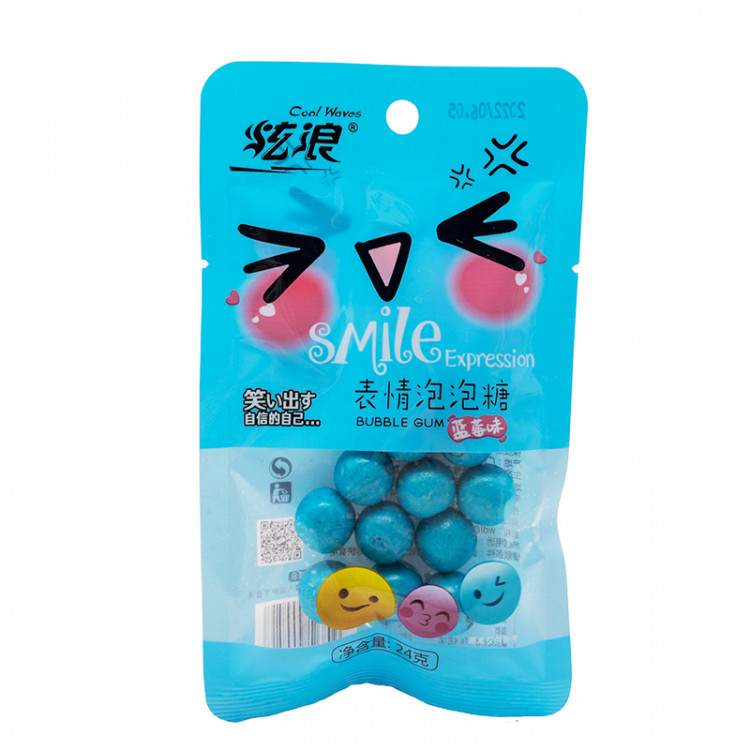 Жевательная резинка фруктовая Smail Expression ассорти, 24 гр