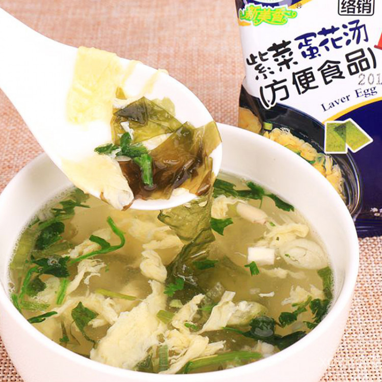 Суп б/п из морских водорослей с яйцом Xinmeixiang, 8 гр