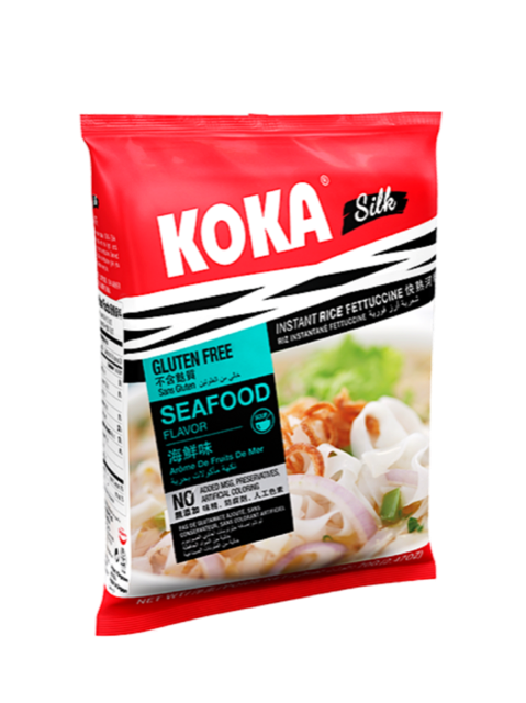 КОКА Сингапурская лапша б/п Силк со вкусом морепродуктов, 70 г