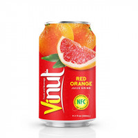 Сокосодержащий напиток Vinut 30%, красный апельсин, 330 мл