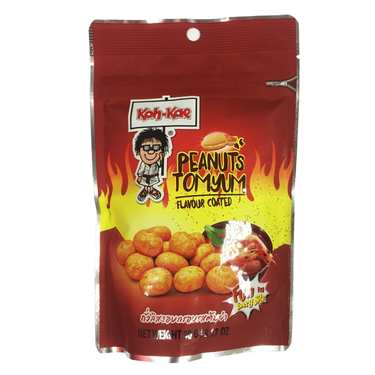 Арахис жареный КОН-КАЕ со вкусом Том ям, 90 грВЫВОД