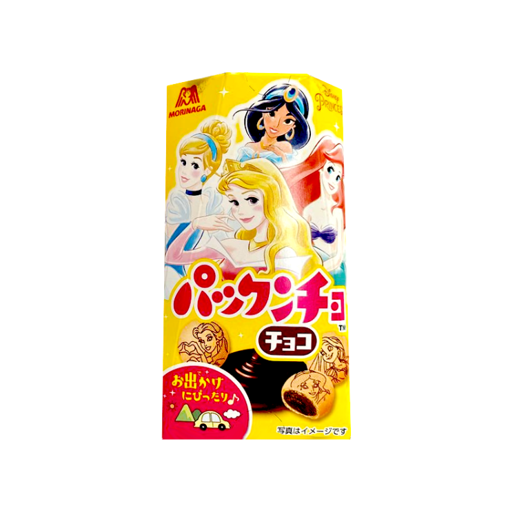 Печенье MORINAGA "Паккунчё" с шоколадной начинкой 43гр./10