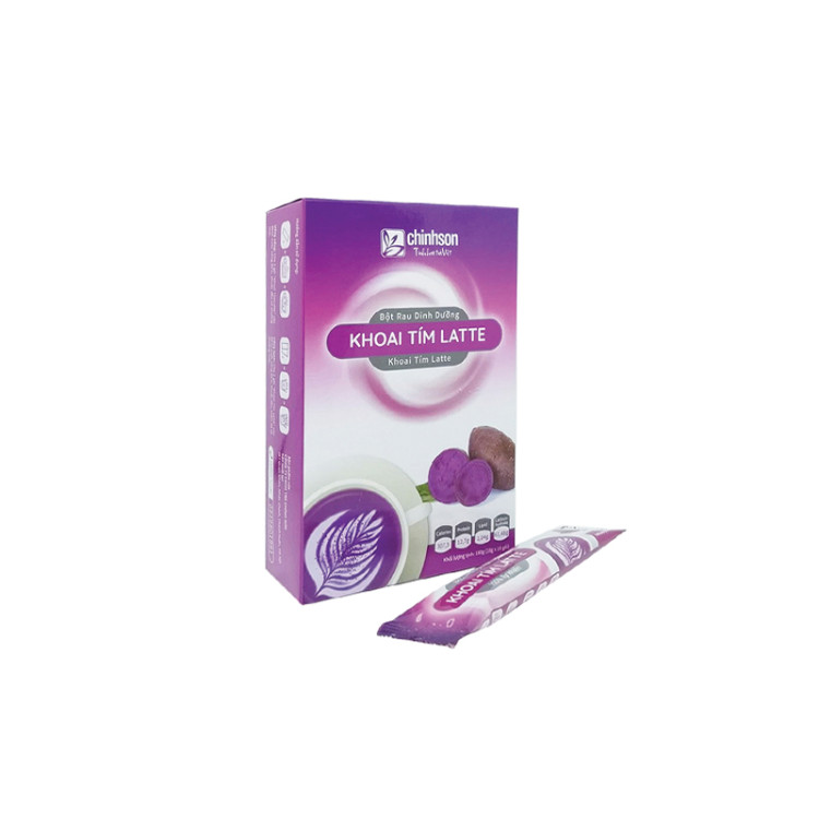 Напиток из порошка пурпурного ямса с молоком и сахаром, 180 гр